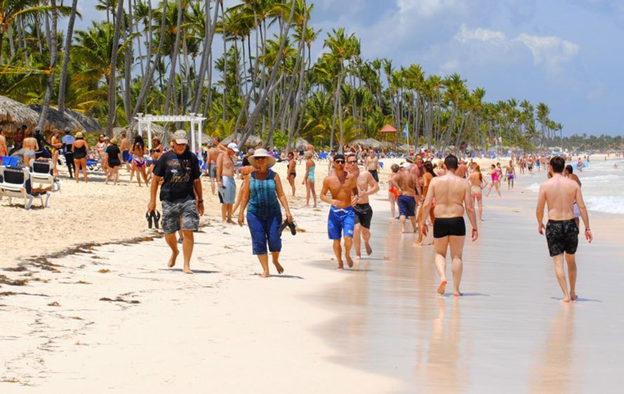 Arrival of tourists to the Dominican Republic increases 5.9% in the first 5 months. Europe presented a decrease of 2.4% in the first five months of 2018